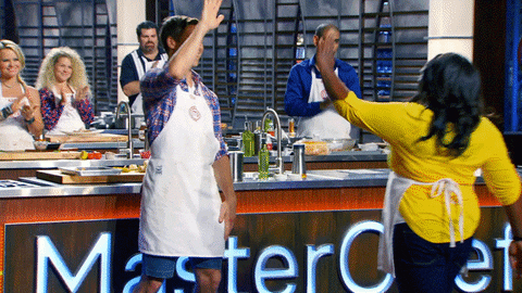 high five GIF by Masterchef