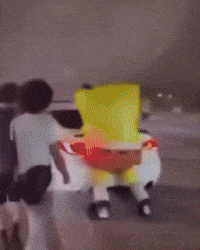 Drifting Sponge Bob GIF by Respective