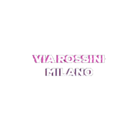 fashion glitch Sticker by Via Rossini Milano