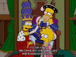 serious homer simpson GIF