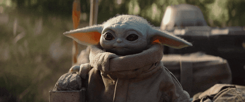 aleksandr_bychkovskyi giphyupload star wars episode 4 baby yoda GIF