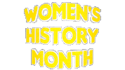 March 8 Woman Sticker by OpticalArtInc.