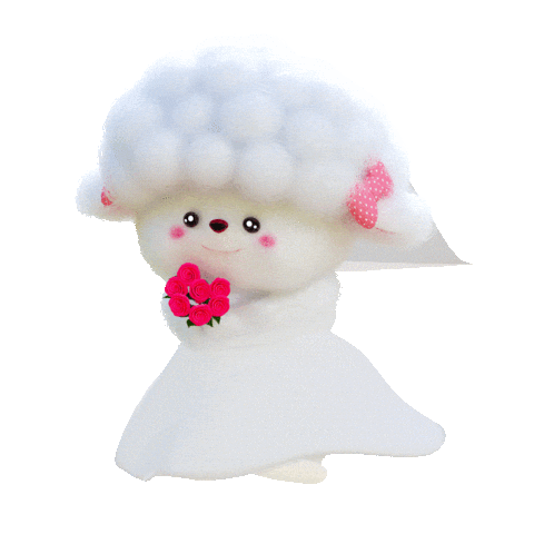 Wedding 走る Sticker