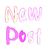 New Post Sticker