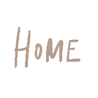 Home Lettering Sticker
