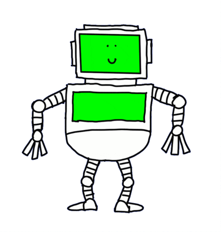Francescoiv giphyupload dance music robot Sticker