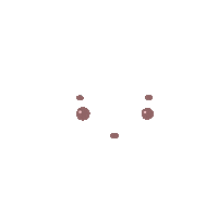 drawpiggyan happy smile face piggy Sticker