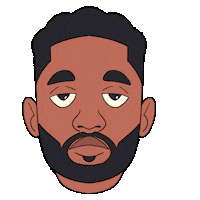 Headspin Blackart Sticker