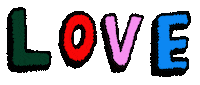 I Love You Sticker by ffembroidery