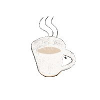 coitcreative coffee coffee mug steaming coffee ceramic mug Sticker