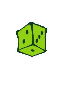 Snake Eyes Roll Sticker
