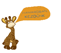 budavari_schonherz_studio giraffe bss bsstudio pitypang Sticker