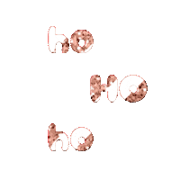 kikaKikachu christmas glitter hohoho ho Sticker