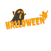 Halloween Ghost Sticker by Social With Rashi