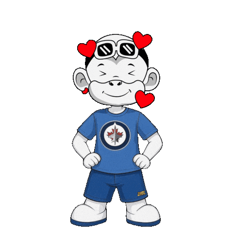 Winnipeg Jets Nhl Sticker by Zhot Shop