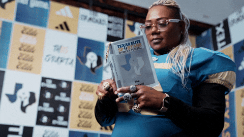 Read Womens Football GIF by Women's National Football Conference