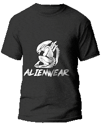 alienwear alienwear alien wear Sticker