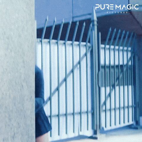 Sneaking Look Around GIF by PureMagicPictures