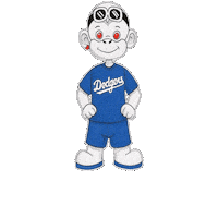 La Dodgers Sticker by Zhot
