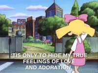 hey arnold nick splat GIF