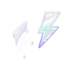 Angel Lightning Sticker by geo_tw