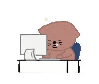Tired Night Sticker