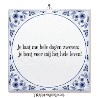 Support Hart Sticker by Tegelspreuken.nl
