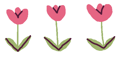 Flower Plant Sticker by Sara Maese