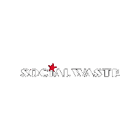 SocialWaste logo hip hop hiphop socialwaste Sticker