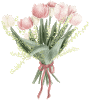 lunlunspen flower floral watercolor bouquet Sticker