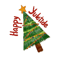 Yule Yuletide Sticker by Astromistica