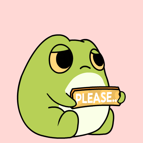 Frog Please GIF by Ordinary Frends