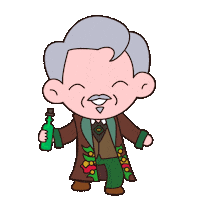 Happy Jeff Goldblum Sticker by Wicked