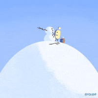 Snow Lol GIF by Animation Domination High-Def