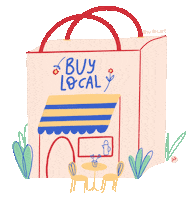 Shop Small Sticker