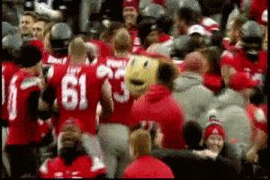 Brutus Buckeye GIF by Ohio State Athletics