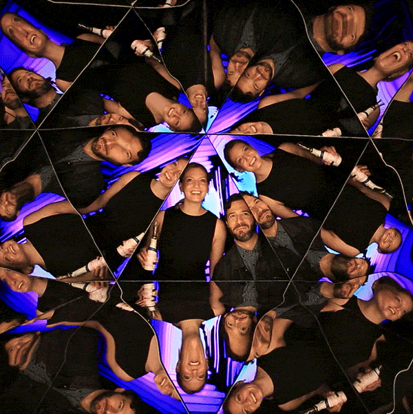 giphyupload photobooth portrait kaleidoscope timeframe GIF