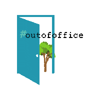 hestag happy hashtag senang outofoffice Sticker