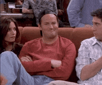 friends friends friends tv the one with joeys interview GIF