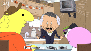 Listen Wide Eyed GIF by Adult Swim