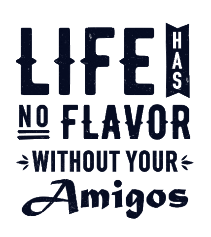 AmigosMexican life amigos mexican flavor Sticker