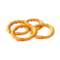 Onion Rings Burger Boss Sticker by Harvey's