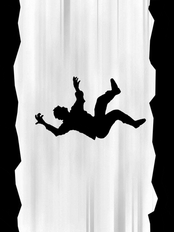man falling GIF by Psyklon