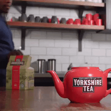 Tea Teabag GIF by YorkshireTea