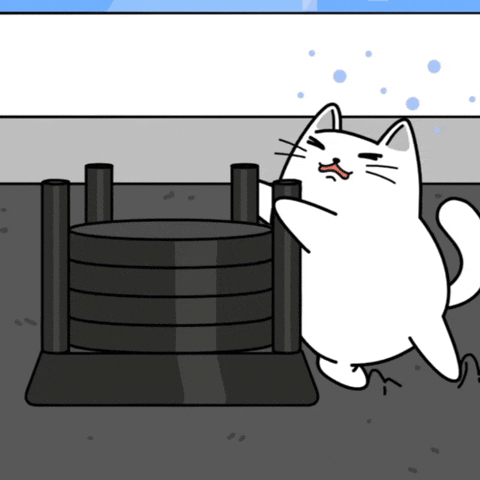 Working Out Beast Mode GIF by MESA My Emotional Support Animal