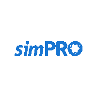 Simpro Sticker by artofsmartuk