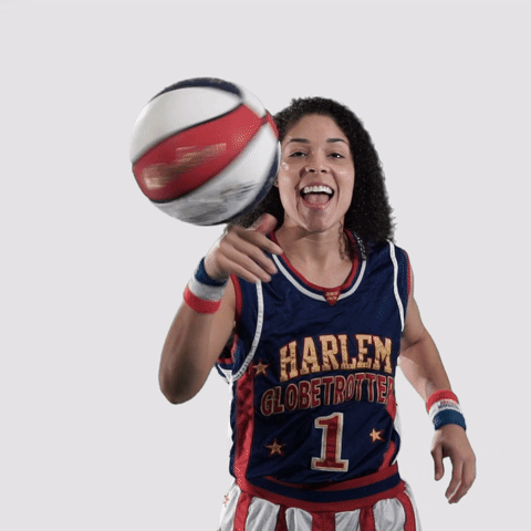 happy dancing GIF by Harlem Globetrotters