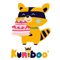 Birthday Racoon Sticker by Kaufland