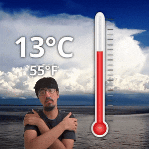 13 °C