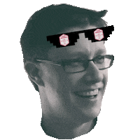 Deal With It Sticker by Mograph